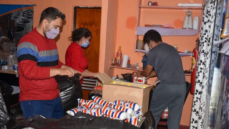 Asistencia a personas en situación de aislamiento en Tinogasta