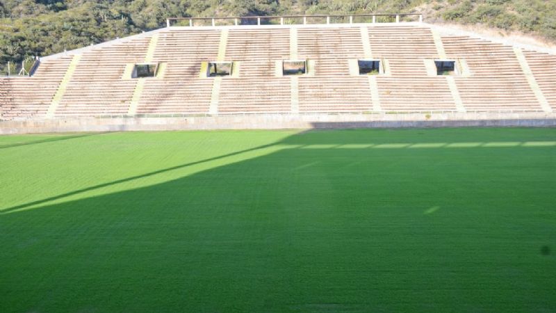 Crece el pasto del Estadio Bicentenario tras el resembrado de invierno