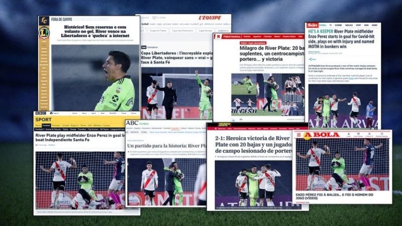 La épica victoria de River en todos los diarios del mundo