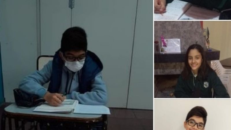 Estudiantes de la ENET Nº1 avanzan en Olimpíadas de Matemáticas