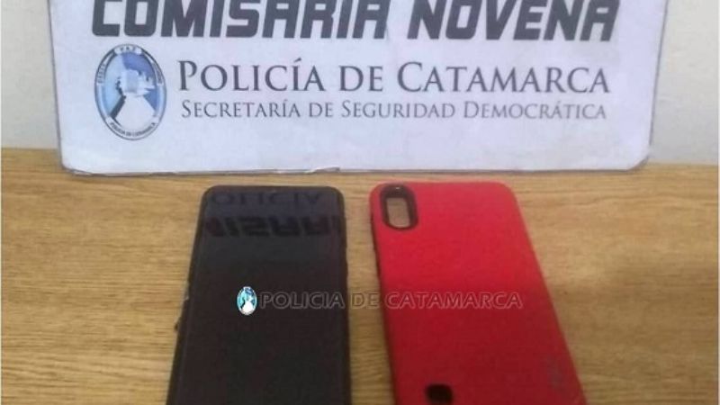 Tras un registro domiciliario recuperan un teléfono celular