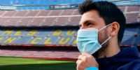 AGÜERO en ¿su nueva casa?...el Camp Nou de Barcelona.