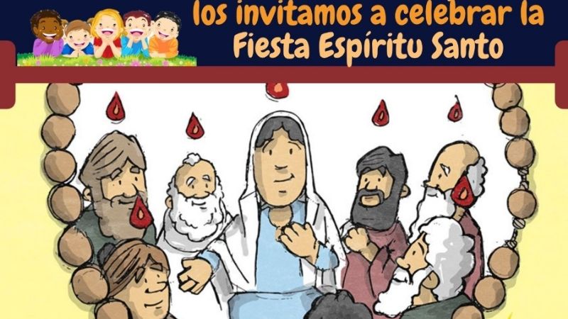 La Fiesta del Espíritu Santo con los chicos de la catequesis