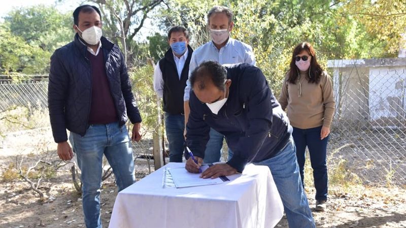 La planta de tratamiento de efluentes cloacales es un hecho