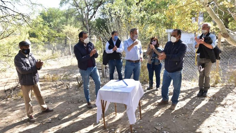 La planta de tratamiento de efluentes cloacales es un hecho