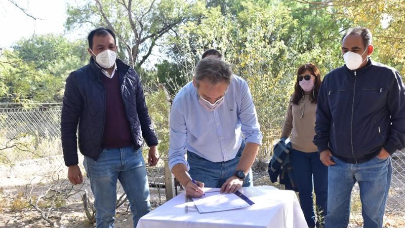 La planta de tratamiento de efluentes cloacales es un hecho