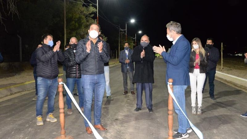 Nueva urbanización y modernización de un acceso a Santa María