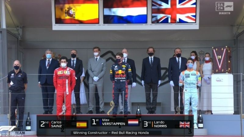 F1: Max Verstappen (Red Bull/Honda) ganó el GP de Mónaco