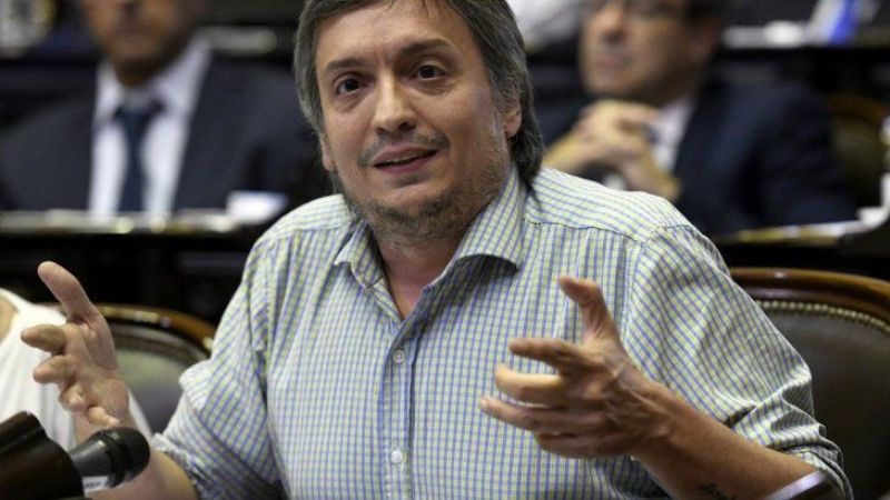 Internaron de urgencia a Máximo Kirchner
