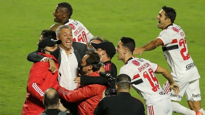 Hernán Crespo sacó campeón al San Pablo, en Brasil