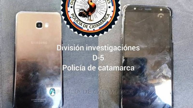 Incautan un celular en un registro domicilio