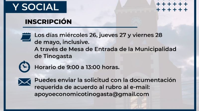 Apoyo económico a comercios, artesanos, emprendedores y trabajadores de salud
