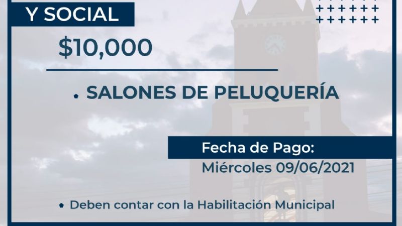 Apoyo económico a comercios, artesanos, emprendedores y trabajadores de salud