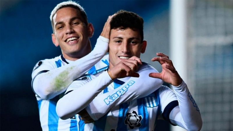 Triplete de Chancalay, para que Racing gane su grupo