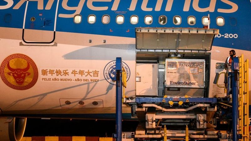 Confirman un nuevo acuerdo con Sinopharm por seis millones de dosis