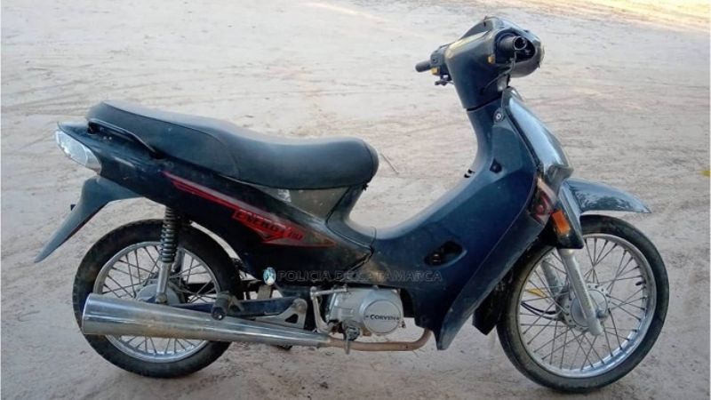 Recuperan en Catamarca una moto robada en Tucumán