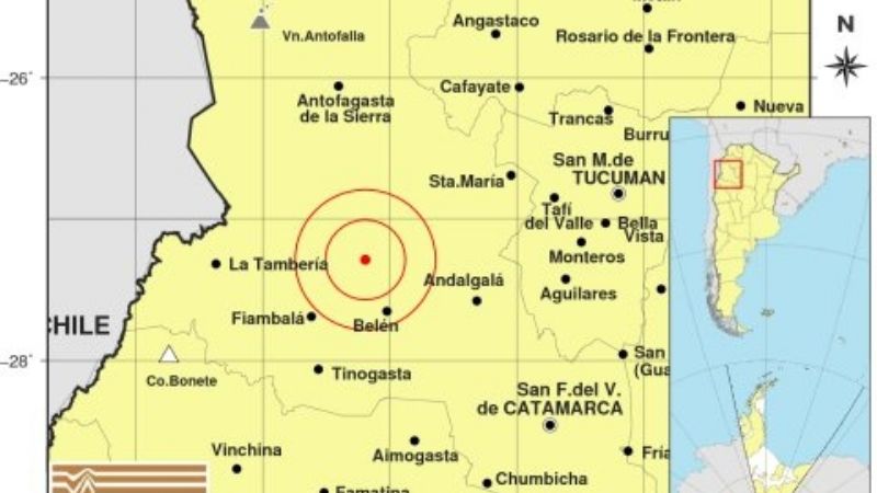 El Oeste se sacudió dos veces