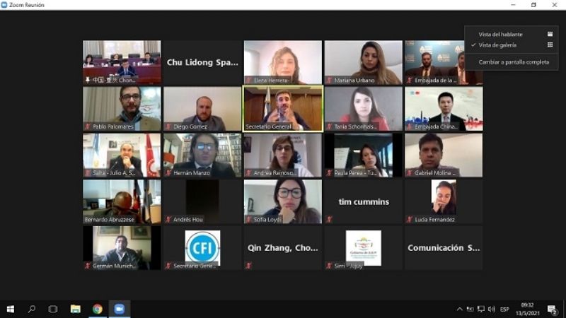 Reunión con el municipio de Chongqing de China