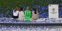 EN FAMILIA, lo disfrutó Willy Caballero a su título en la Champions.