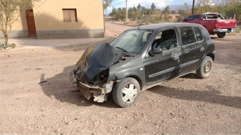 Violento choque en Fiambalá