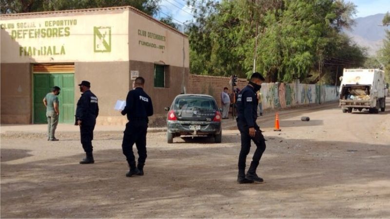 Violento choque en Fiambalá