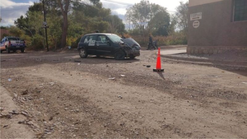 Violento choque en Fiambalá