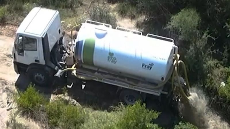Grave hecho de contaminación ambiental en el Río del Valle