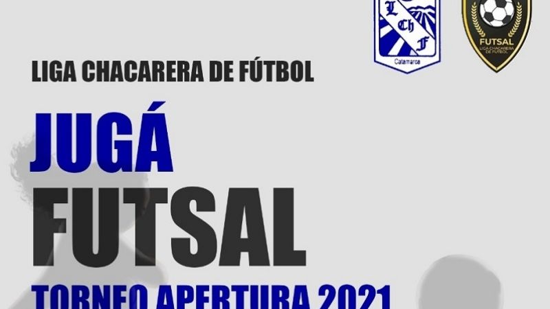 Hasta el 8 de mayo inscriben para el Futsal en Las Chacras