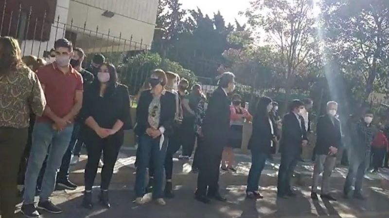 Los restos de Marita Colombo fueron despedidos en la Legislatura