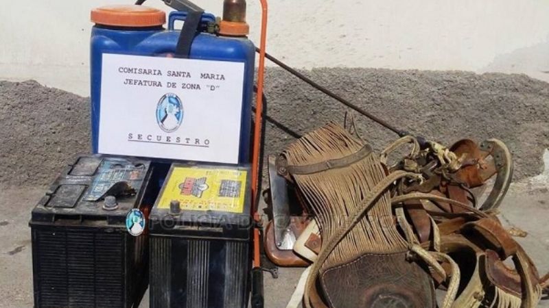 Recuperan elementos en Santa María