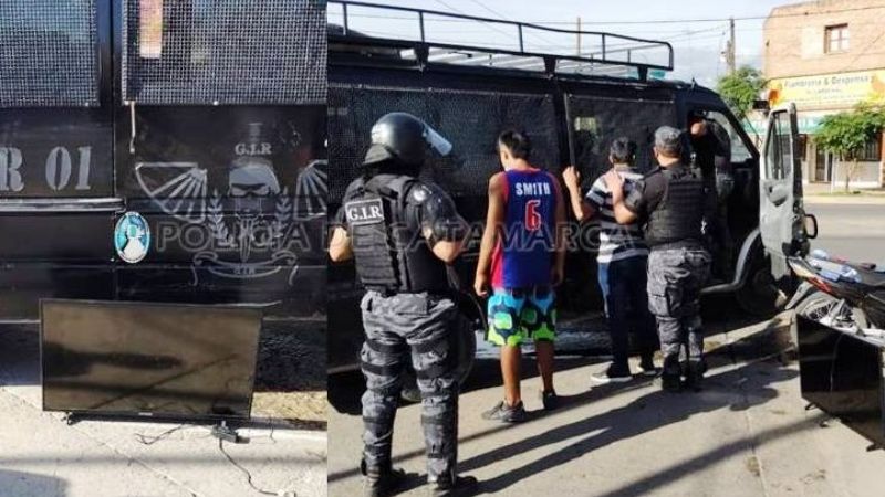 Secuestran un televisor de dudosa procedencia