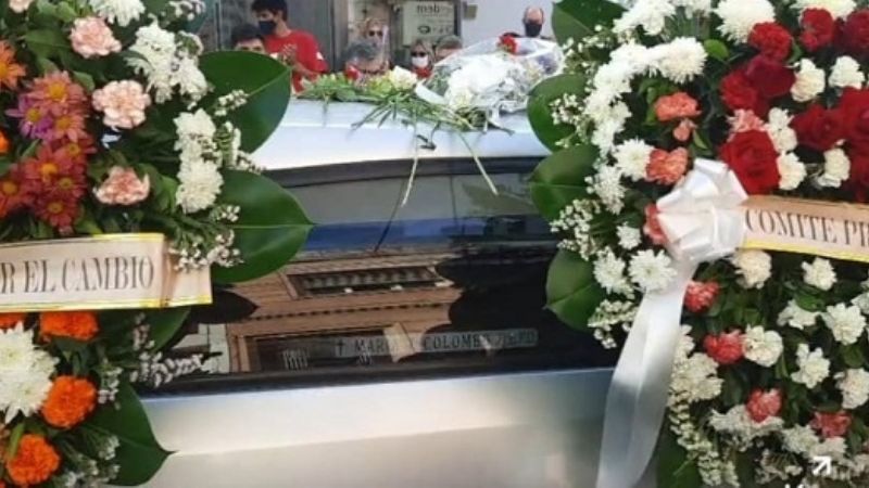 Los restos de Marita Colombo fueron despedidos en la Legislatura