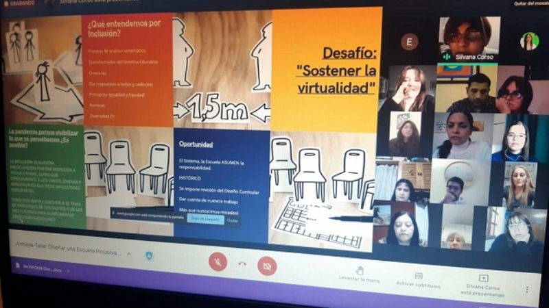 Taller para diseñar una Escuela Inclusiva en Pandemia