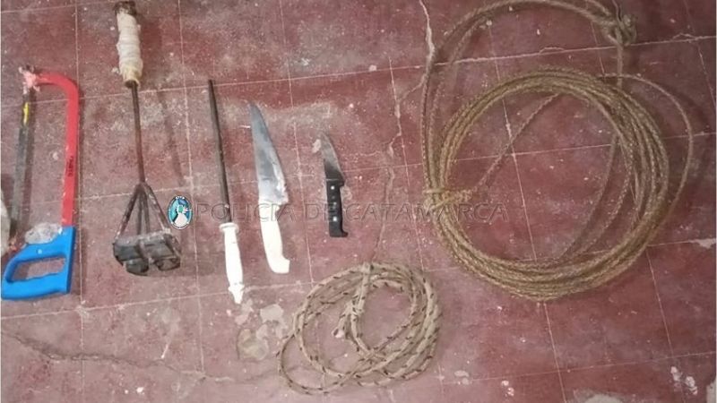 Dos hombres detenidos en Paclin