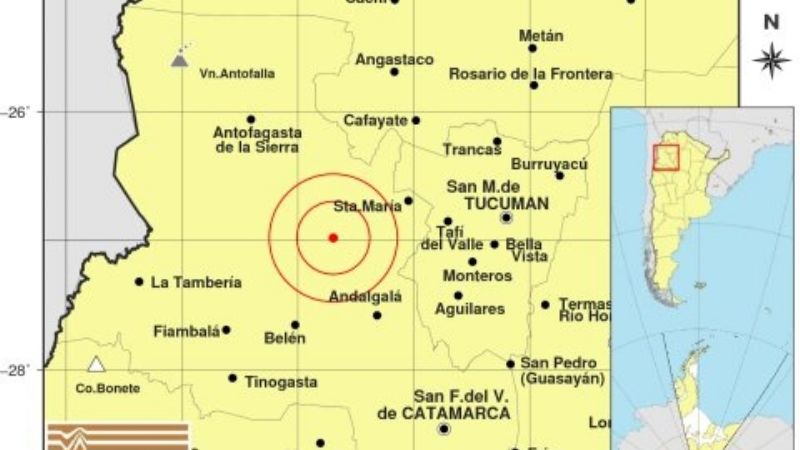 Tres temblores en un solo día