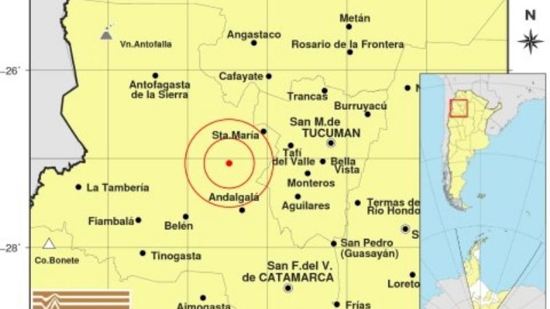 Tres temblores en un solo día