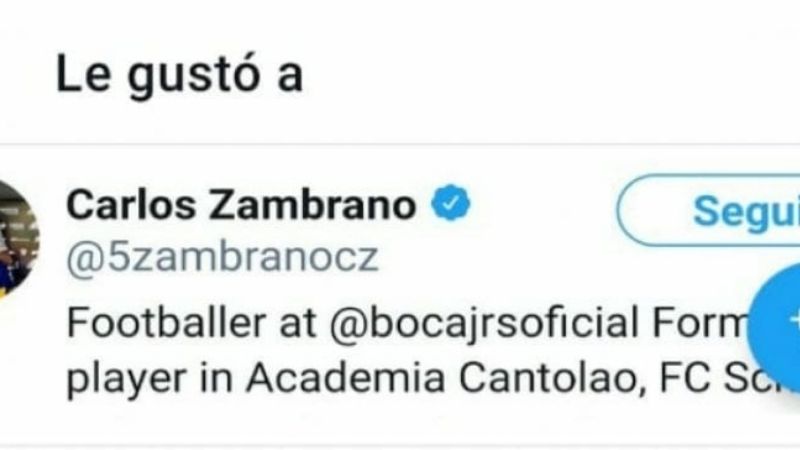 "Necesitan un 9 urgente", aconsejó un hermano a Zambrano