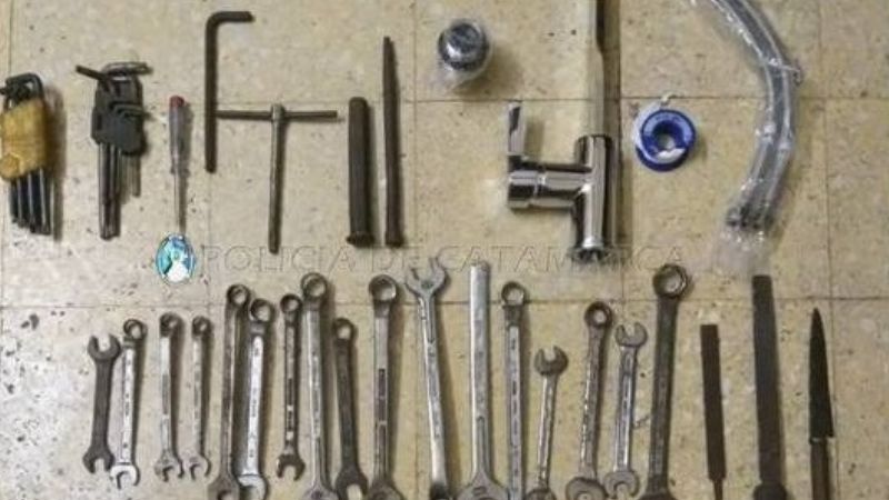 En un descampado en San Isidro encuentran elementos robados en FME