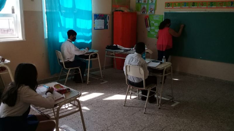 El interior provincial retomó la presencialidad