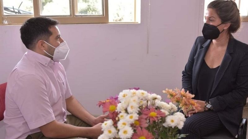 Zenteno y Cisternas coordinarán acciones en favor del deporte