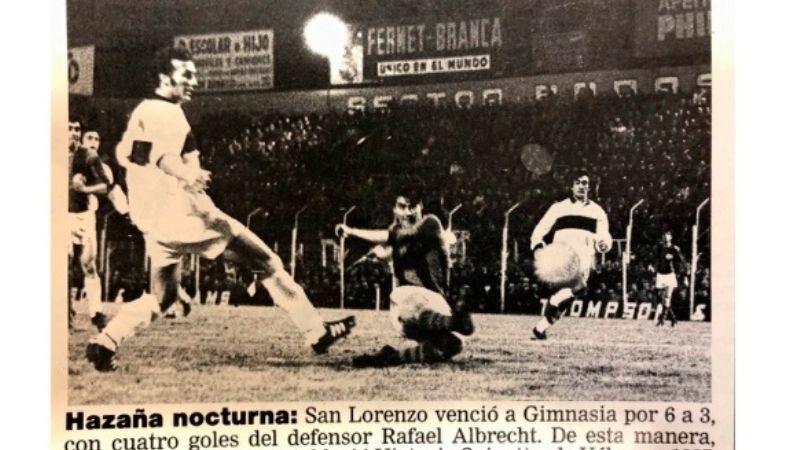 Murió el tucumano Albrecht, figura en San Lorenzo y la Selección