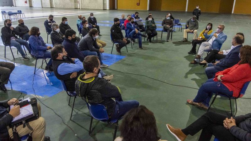 Jalil recibió a gremios y cámaras vinculadas con la minería
