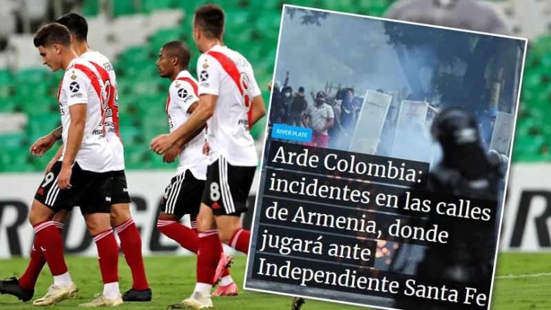 River no viajó a Colombia; jugará en Paraguay con Independiente (SF)
