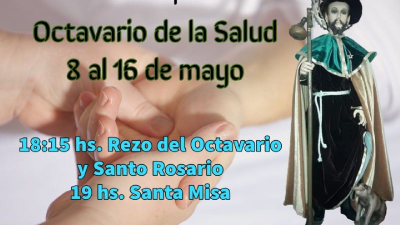 Octavario de la salud rogando por el fin de la pandemia