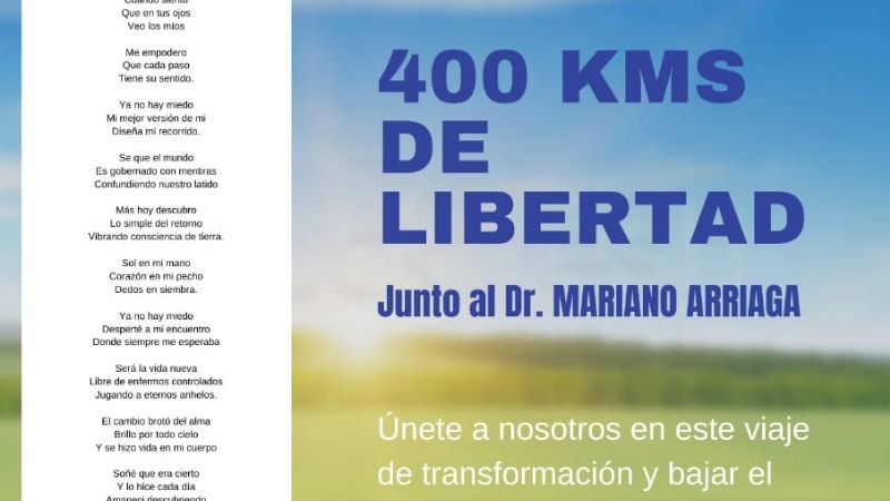 Caminata “El despertar es ahora”: 400 km de libertad