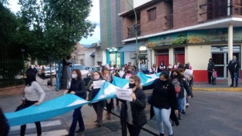 Docentes del IES Chavarría se movilizaron