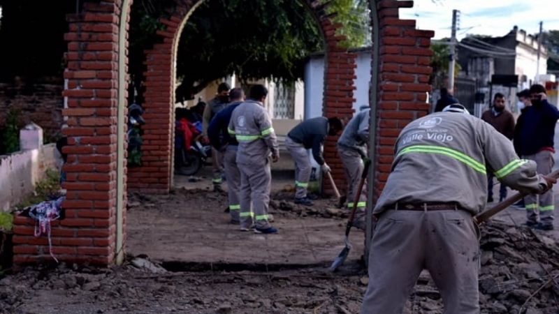 Puesta en valor del Paseo Los Arcos, en Valle Viejo