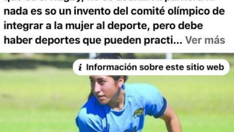 El rugby repudió discriminación de ex Puma hacia las mujeres