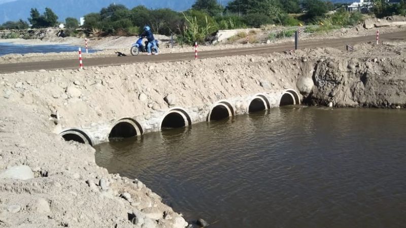 Habilitan el tránsito por el “Camino a la Virgen”