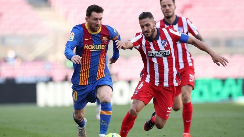 Barcelona no pudo con Atlético de Madrid, que sigue líder